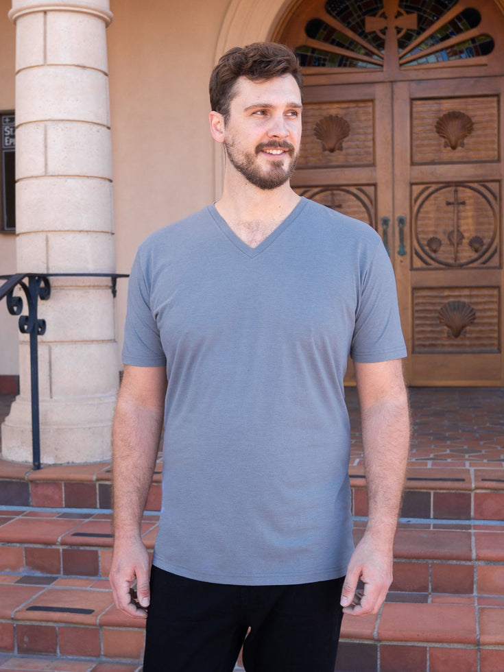 Wedgewood Tall V-Neck
