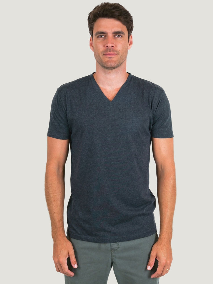 Charcoal V-Neck