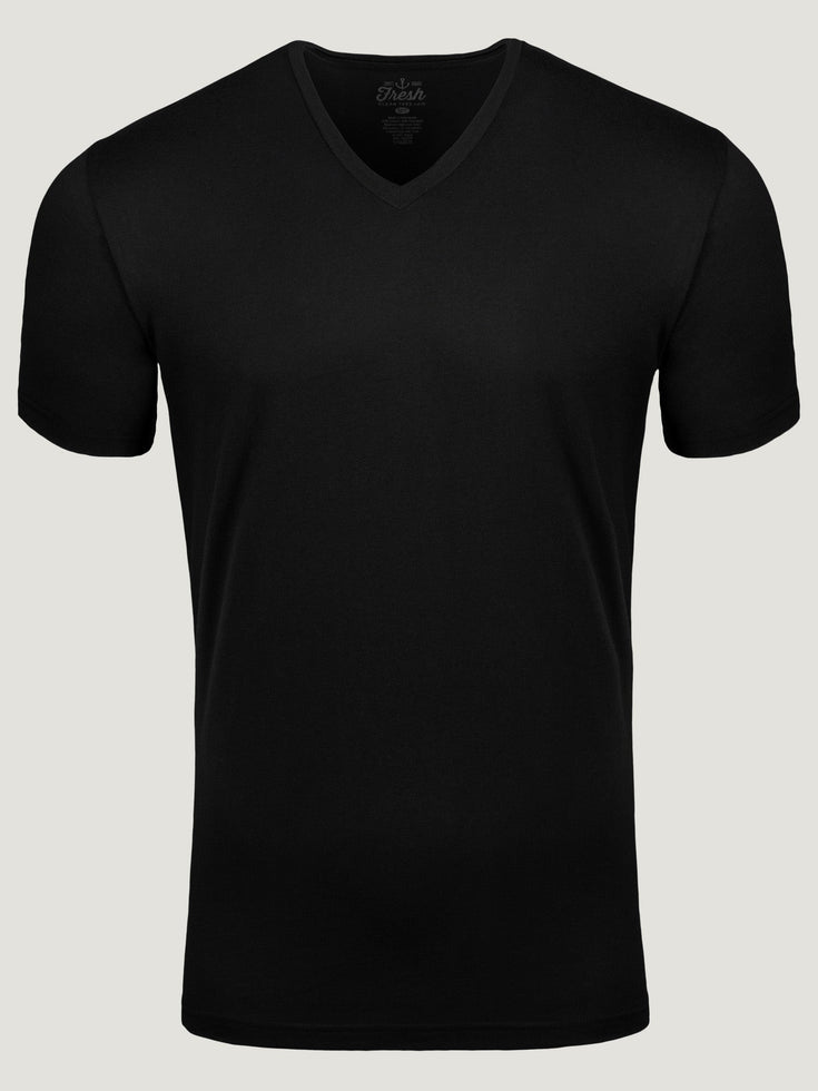 Black Tall V-Neck