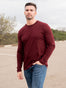 Garnet Long Sleeve Crew Neck